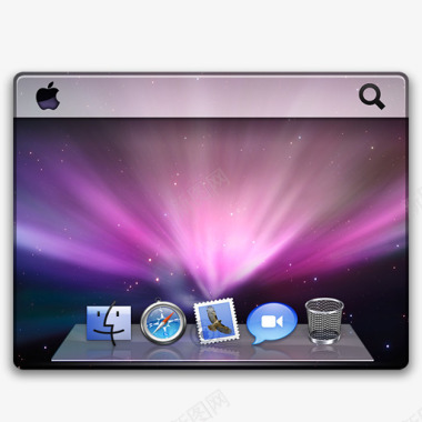 苹果免扣PNG苹果系统桌面图标图标