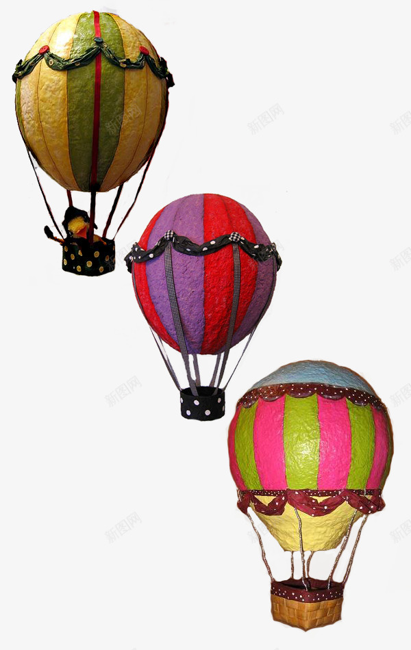 复古玩具热气球png免抠素材_88icon https://88icon.com 复古 热气球 玩具 素材