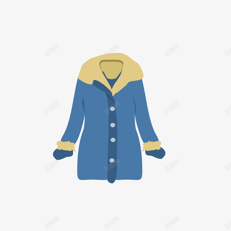 卡通大衣png免抠素材_88icon https://88icon.com PNG图 PNG图下载 冬季服装 创意卡通 卡通 卡通插图 大衣 插图