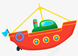 小船玩具素材