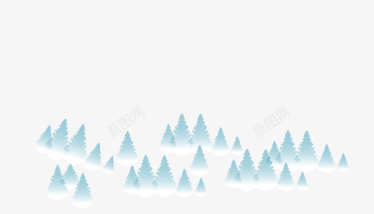 卡通手绘冬季雪树png免抠素材_88icon https://88icon.com 冬季 卡通 手绘 树 雪