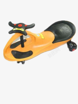 橘色滑板儿童滑板车高清图片