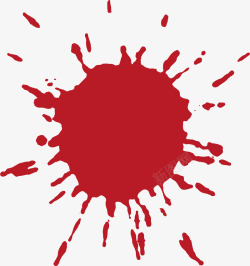 喷溅的墨水素材