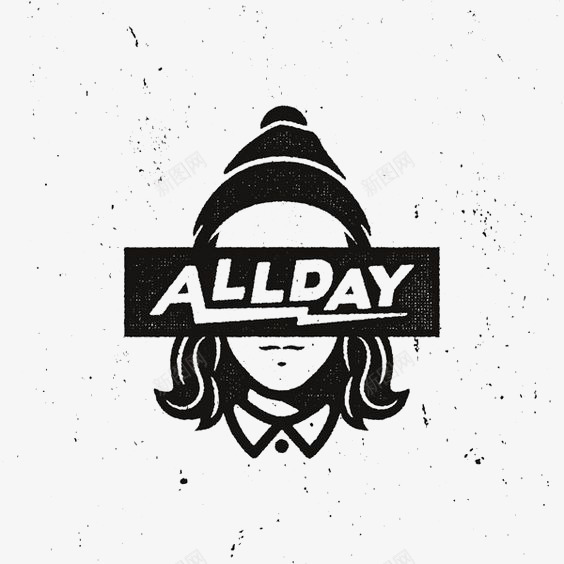 喷溅的女生头像png免抠素材_88icon https://88icon.com 喷墨 女孩 帽子 水墨 短发女生