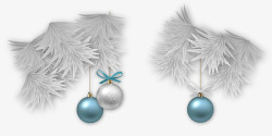 圣诞节装饰树球素材