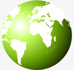 世界环境日绿色地球素材