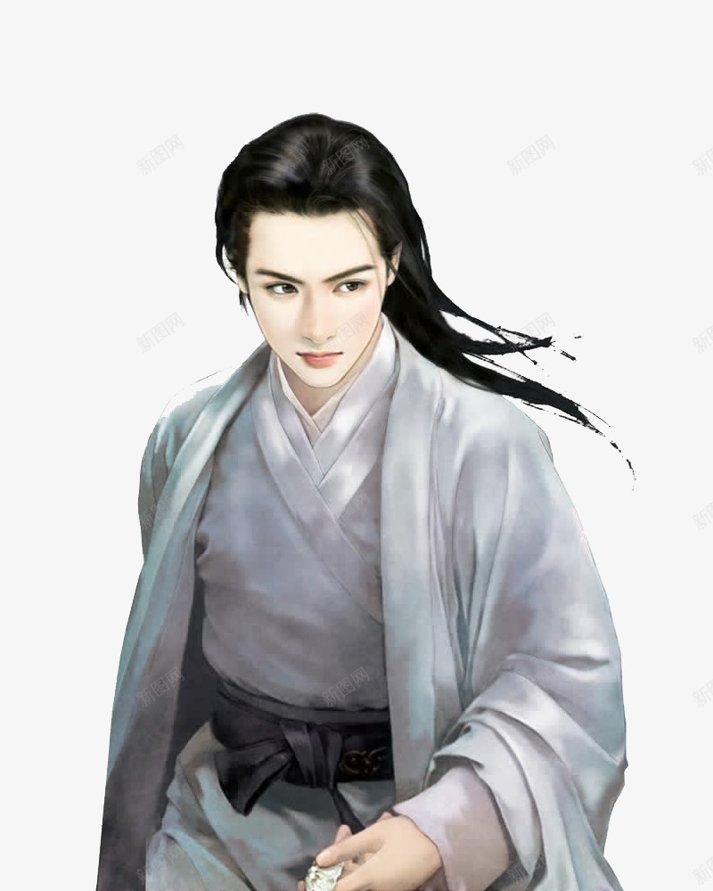 古装男子png免抠素材_88icon https://88icon.com 中国风 古代 古装 手绘 插画 男