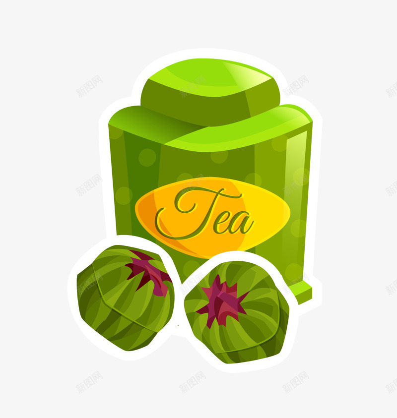 精品茶叶矢量图eps免抠素材_88icon https://88icon.com 矢量素材 精品茶叶 茶 茶叶 矢量图