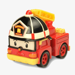 红色消防车玩具素材