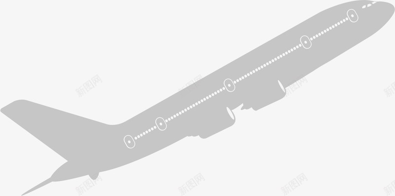 灰色飞机升空png免抠素材_88icon https://88icon.com 升空 灰色 飞机