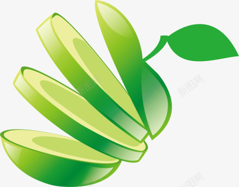水果logo设计创意苹果矢量图图标图标