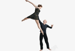 芭蕾舞蹈双人表演素材