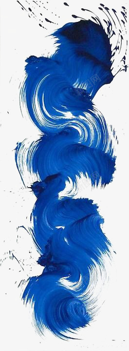 蓝色喷溅油墨装饰png免抠素材_88icon https://88icon.com 喷溅 墨水 水墨 水彩 油墨 油漆 笔刷