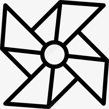 铅笔工具Pinwheel图标图标