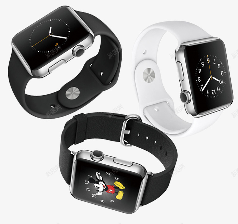 橡皮胶苹果手表png免抠素材_88icon https://88icon.com 产品实物 手表 电子科技 苹果产品