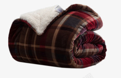 冬季羊羔绒毛毯三层仿羊羔绒毛毯高清图片