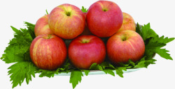 创意海报水果红色苹果素材