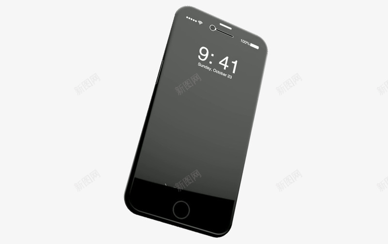 黑色的苹果8手机png免抠素材_88icon https://88icon.com iphone8 手机 苹果8 苹果手机 黑色 黑色手机