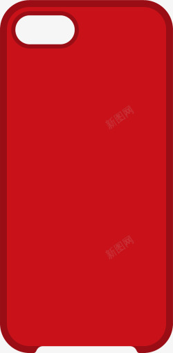 大红色官方iPhone8素材