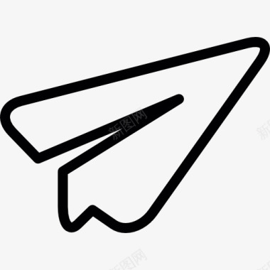 纸飞机白色飞翔白色的纸飞机图标图标