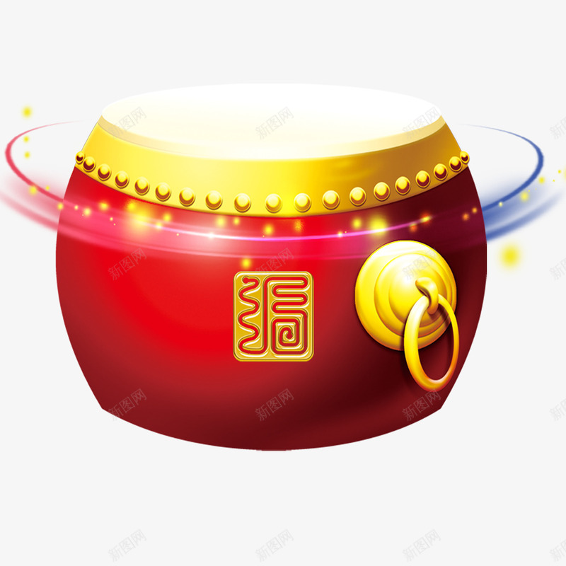 鼓psd免抠素材_88icon https://88icon.com 光晕元素 大鼓 鼓