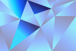 蓝色简约三角组合边框纹理素材