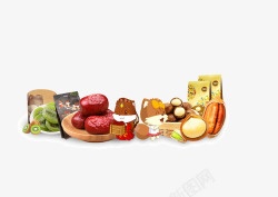 水果盘组合多样式水果盘组合高清图片