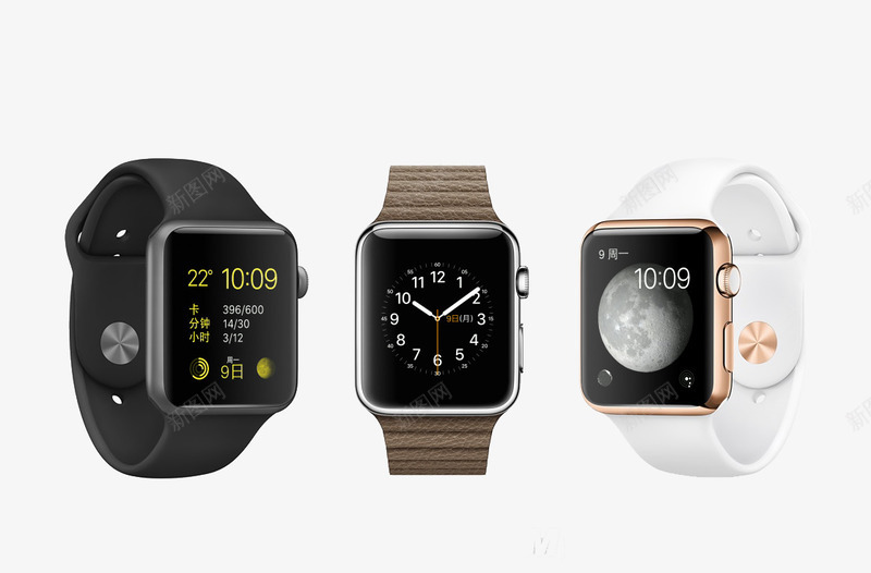 applewatch智能png免抠素材_88icon https://88icon.com Apple iWatch 产品实物 正品 苹果WATCH 苹果手表 运动表带 铝金属表壳