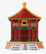 中国建筑png免抠素材_88icon https://88icon.com 古代建筑 平扁图案 旅游元素