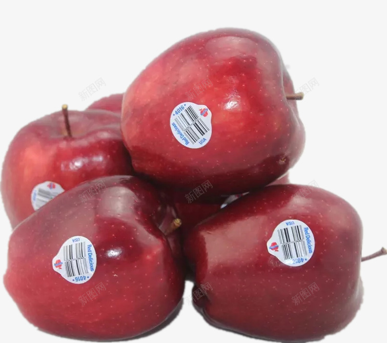 一堆进口红苹果png免抠素材_88icon https://88icon.com 产品实物 水果 生鲜 苹果