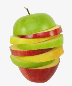 切片的苹果素材