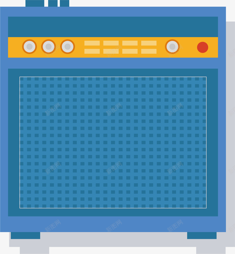 蓝色音响png免抠素材_88icon https://88icon.com 电子 舞台 舞台标志 舞台设备 舞台设备标志 蓝色 配音标志