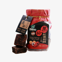 台湾黑糖桂圆块素材