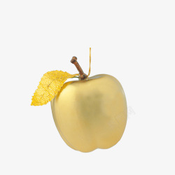 金色苹果素材