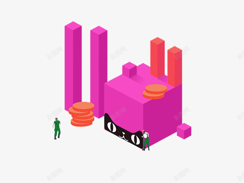 天猫立体装饰png免抠素材_88icon https://88icon.com 促销 店铺装修 活动 立体