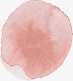 粉色水墨喷彩素材