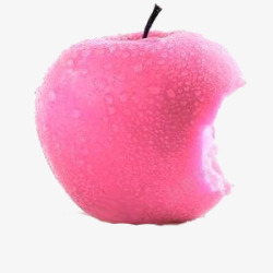 缺口的苹果被咬了一口的苹果高清图片