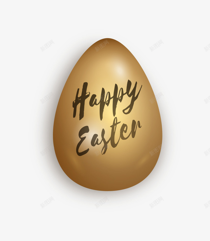 复活节快乐金色彩蛋png免抠素材_88icon https://88icon.com easter happy 复活节快乐 白色光晕 简约彩蛋 金色彩蛋