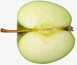 被切开的苹果实物照片素材