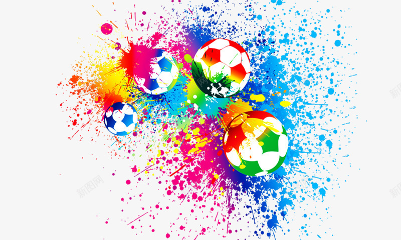 手绘创意足球和颜料喷溅png免抠素材_88icon https://88icon.com 世界杯主题 体育比赛 体育赛事 创意 喷墨 手绘 足球 足球和颜料喷溅 足球射门 足球比赛 足球海报