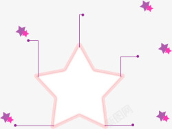 创意分项创意店铺描述五角星分项高清图片