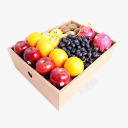 一盒水果素材