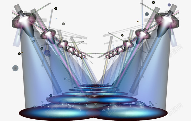 炫酷舞台光束png免抠素材_88icon https://88icon.com 光束 炫酷 舞台