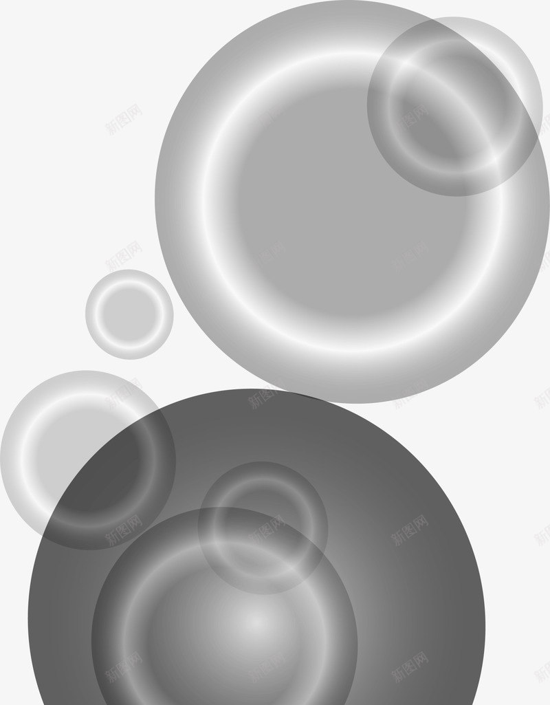 灰色圆圈光晕png免抠素材_88icon https://88icon.com 圆环光辉 梦幻光圈 清新光芒 灰色圆圈 简约光晕 闪耀光环