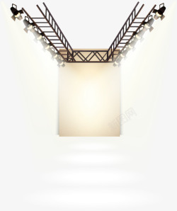 炫酷舞台光束素材