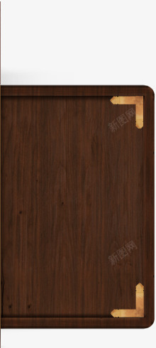 棕色实木木纹装饰店铺活动素材