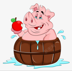 洗澡的猪洗澡的猪高清图片