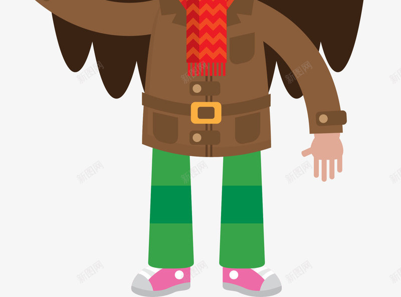 冬季招手的小女孩png免抠素材_88icon https://88icon.com 冬季小女孩 可爱小女孩 开心 招手的小女孩 挥手 红色帽子