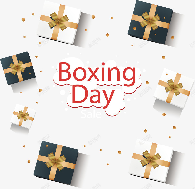 精美礼盒边框促销海报png免抠素材_88icon https://88icon.com 冬季促销 圣诞促销 疯狂购物 矢量png 礼盒边框 节日促销