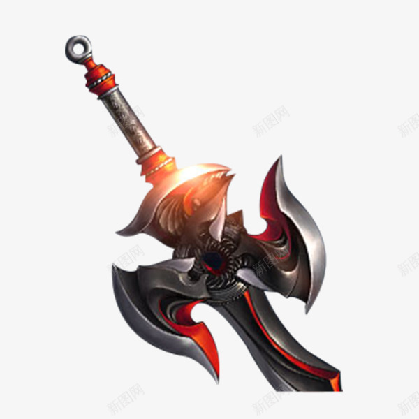 超炫超漂亮的宝剑png免抠素材_88icon https://88icon.com PNG 免费PNG 炫酷 金属 锋利